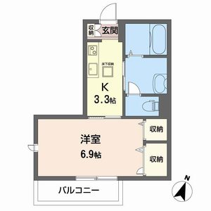 ブルーメゾン2の間取り写真