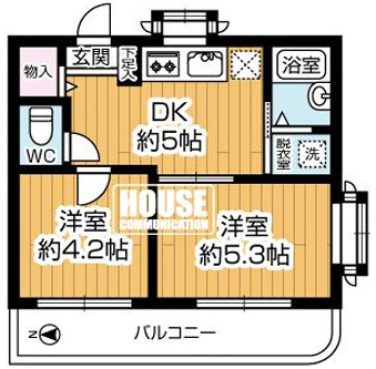 ベルトピア東灘の間取り写真
