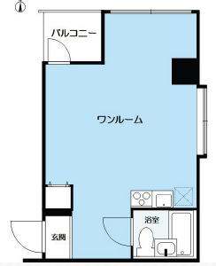 ブライト御影の間取り写真