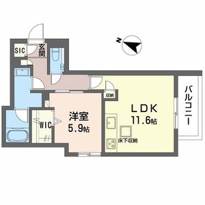 シャーメゾン シエロの間取り写真