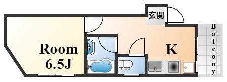 カーサデ六甲の間取り写真