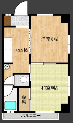 メゾン神戸県庁前の間取り写真