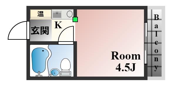 モンティーヌ新在家の間取り写真