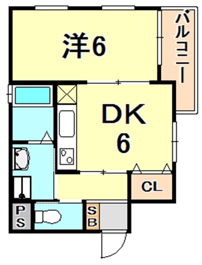 アマランス芦屋の間取り写真
