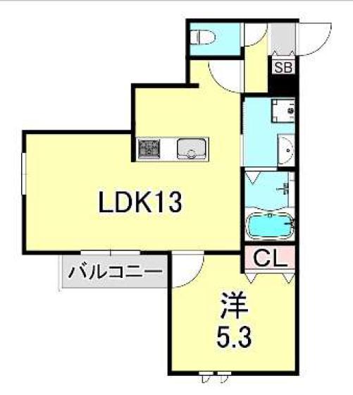 Rejoice西宮北口の間取り写真