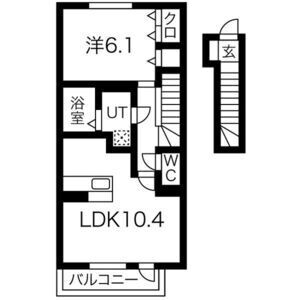 マ・メゾン岩屋の間取り写真
