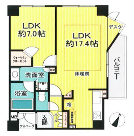 ファスタージュ相楽園の間取り写真