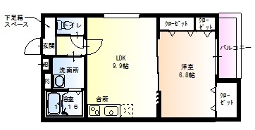 フジパレス東灘の間取り写真