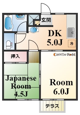 メゾンルミエールの間取り写真