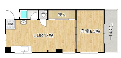マンション山路の間取り写真