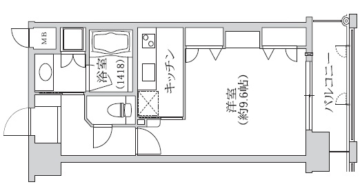 KAISEI新神戸第2WESTの間取り写真
