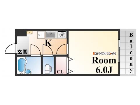 ハイツモカの間取り写真