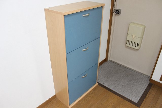 創土ハイツの玄関写真