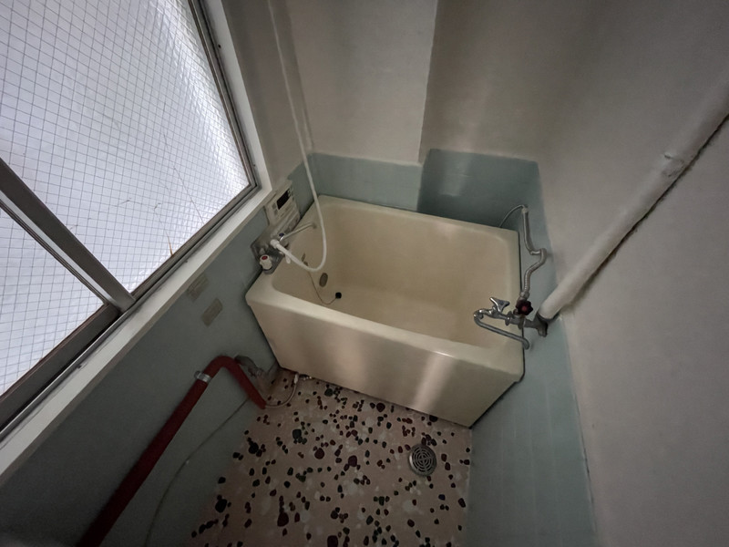 青電マンションの風呂写真