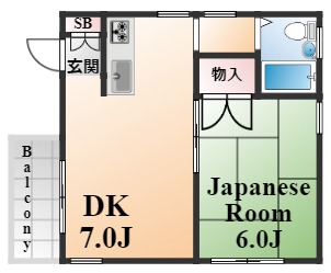 ルミエール東灘の間取り写真