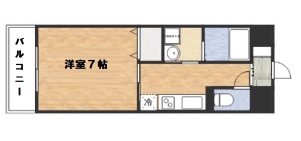 CASA京橋の間取り写真