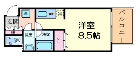 ファーストステージ福島パークサイドの間取り写真
