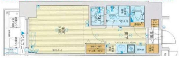 アスヴェル大阪城WESTIIの間取り写真