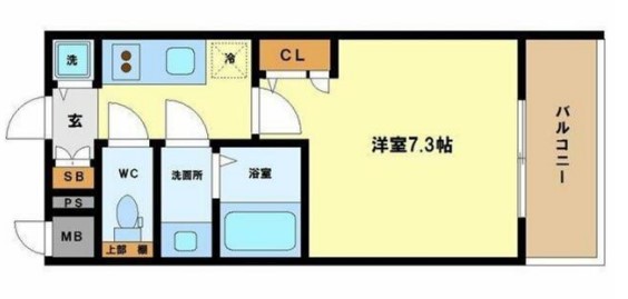 エスリード阿波座ノースプレイスの間取り写真