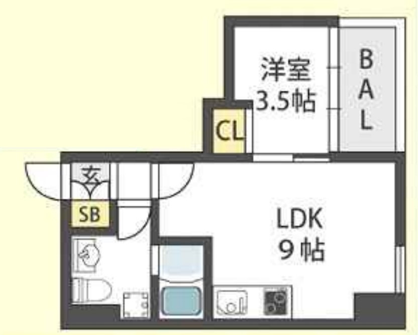 JESUS SQUARE nippombashiの間取り写真