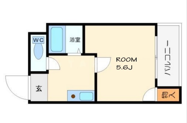 ノールプレール新町の間取り写真
