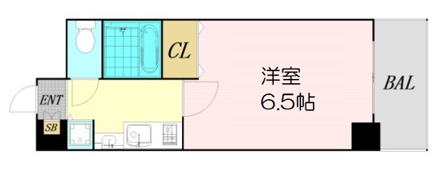 プレサンス難波リバーオアシスの間取り写真