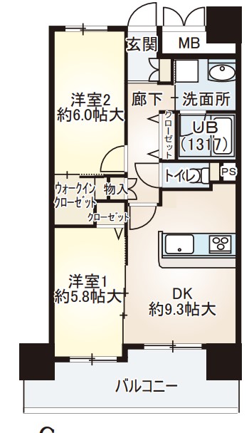 ベリー海老江の間取り写真