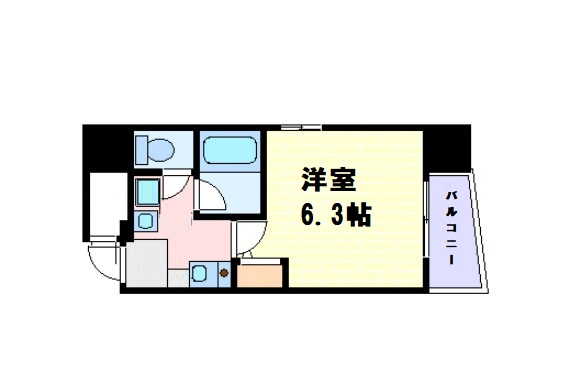 エイペックス大手通の間取り写真
