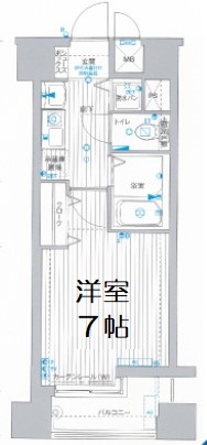 ランドマークシティ大阪城南第2の間取り写真
