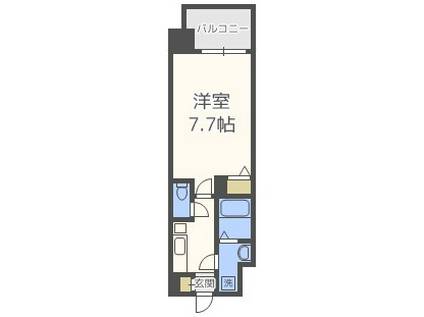 ALZA立売堀の間取り写真