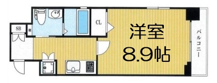 ディナスティ松屋町IIの間取り写真