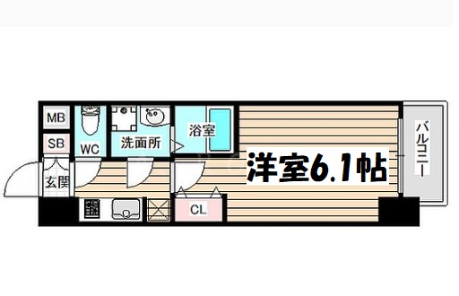 W-STYLE福島IIウィステリアの間取り写真