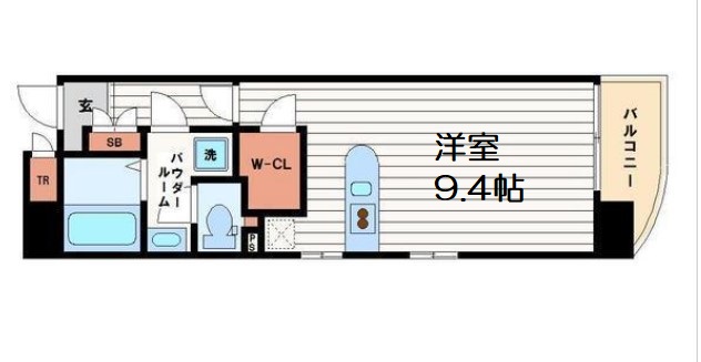 クラウンハイム本町EASTの間取り写真