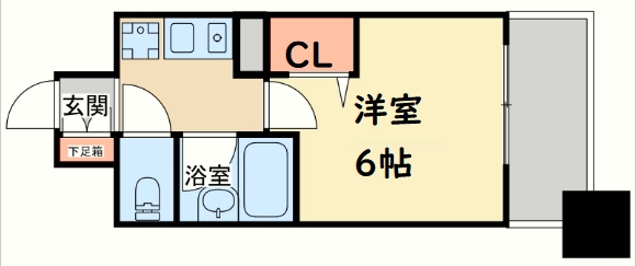 エスリード同心第2の間取り写真