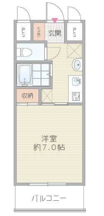 北堀江GGRの間取り写真