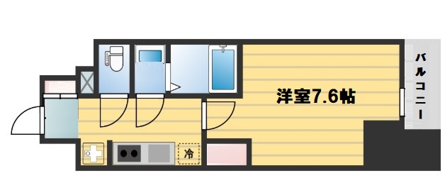 プレサンス北浜レガーロの間取り写真