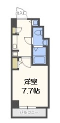 S-RESIDENCE難波EASTの間取り写真
