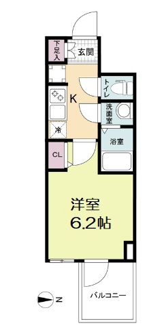 WORVE大阪本町の間取り写真