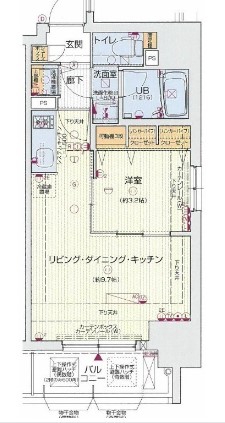 レオンコンフォート北浜の間取り写真