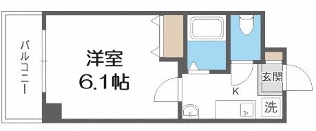 ブリストル神崎の間取り写真