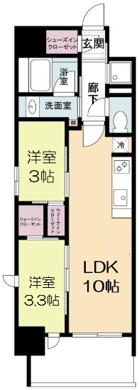 リビオメゾン新大阪の間取り写真