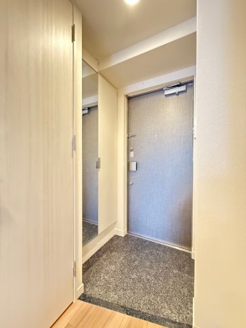 プレサンス谷町九丁目ディセオの玄関写真