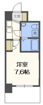 ARISTO扇町の間取り写真
