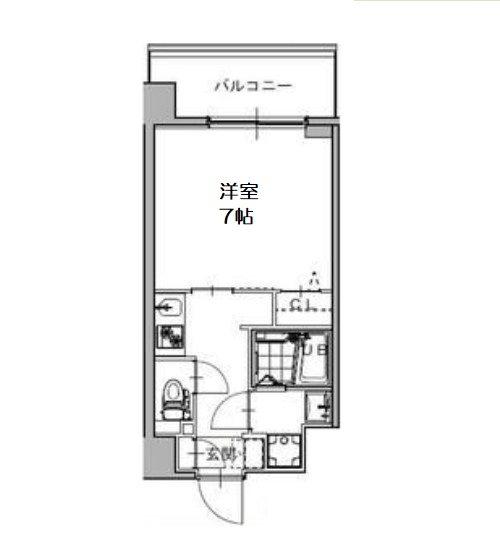 S-RESIDENCE福島GRANDEの間取り写真