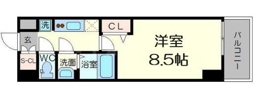 PHOENIX新大阪の間取り写真
