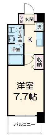 プライマル大阪天満宮の間取り写真