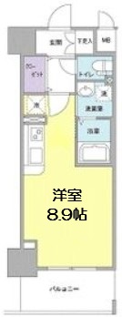 LOWLANDS西天満の間取り写真