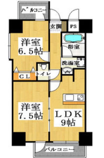 BGC難波タワーの間取り写真
