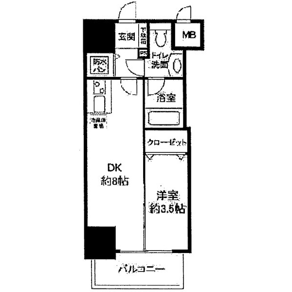 イグレック南本町の間取り写真
