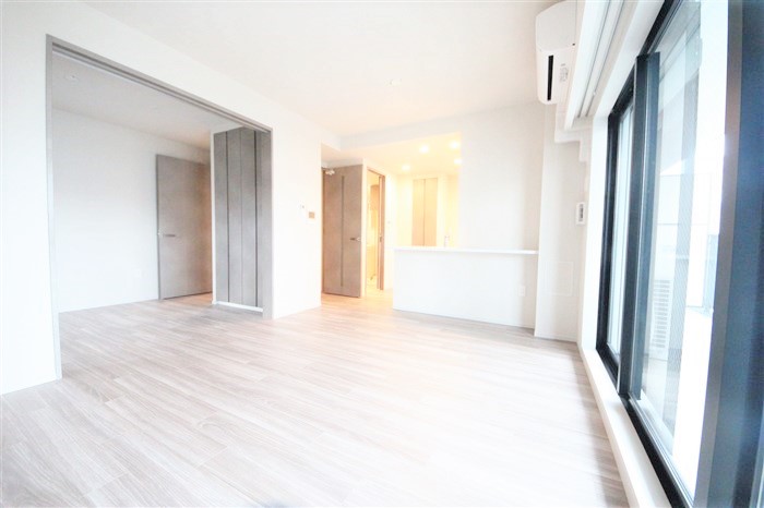 SK RESIDENCES SHINSAIBASHIの居間写真